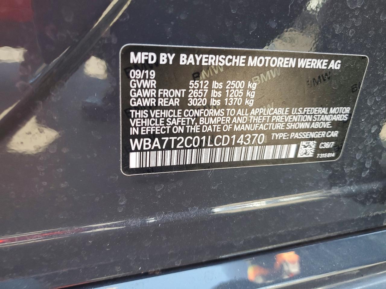 BMW 7 Series I