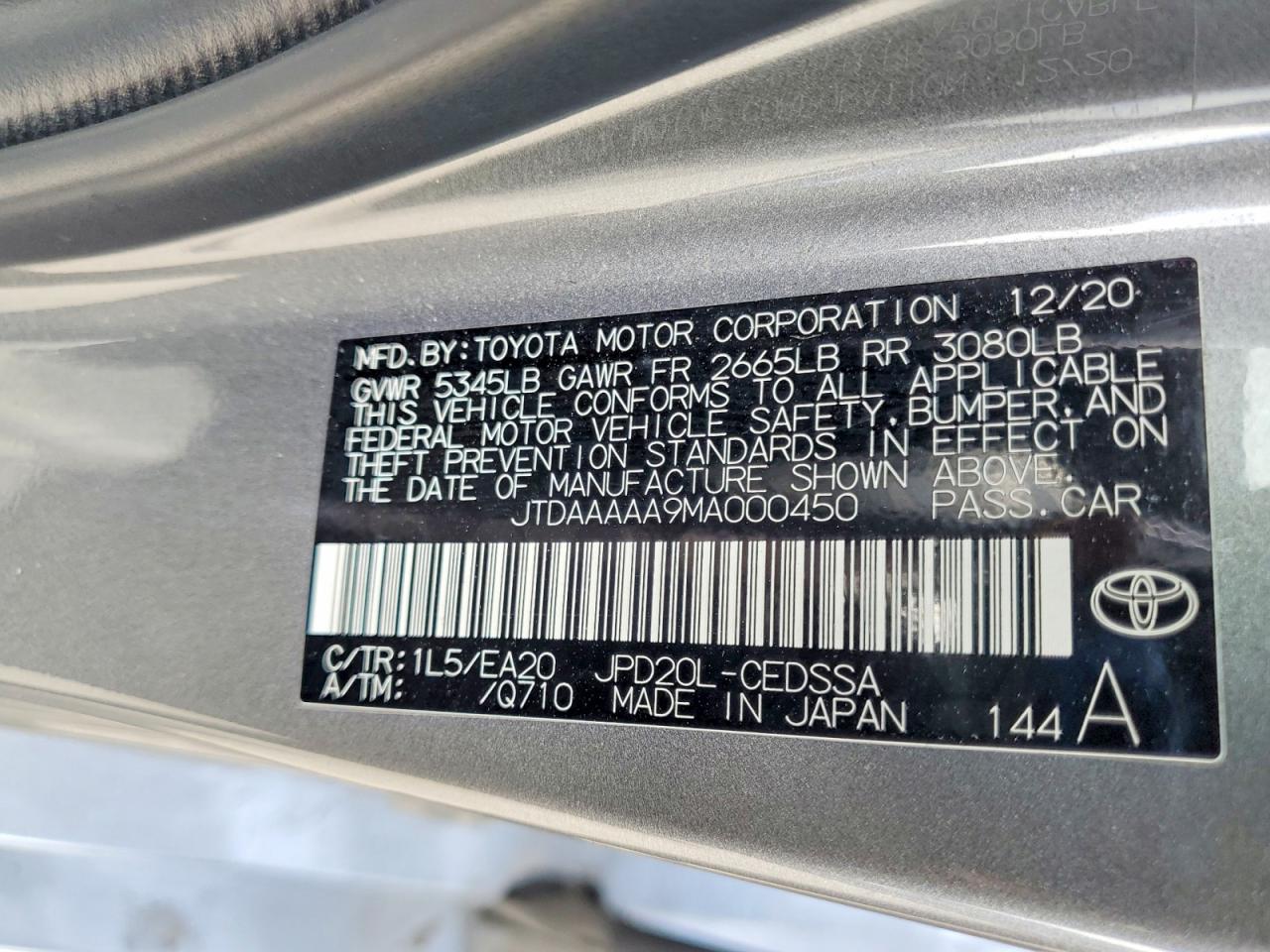 Toyota Mirai Xle