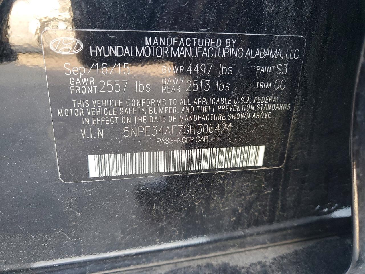 Hyundai SONATA Limited