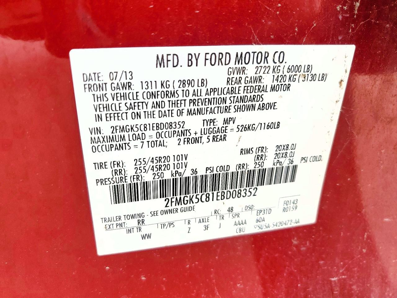 Ford Flex Sel