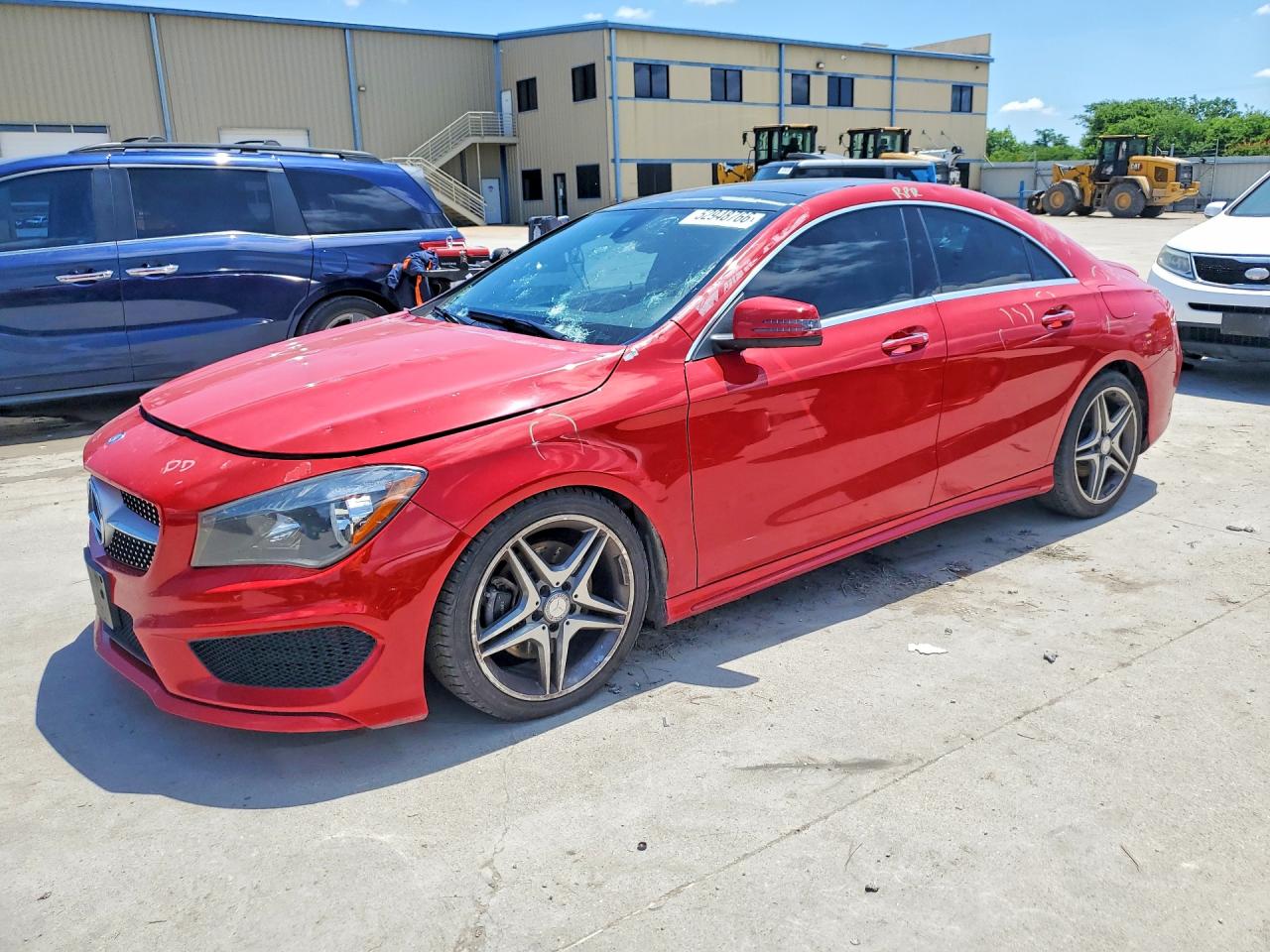 Salvage Mercedes-Benz Cla-class Image