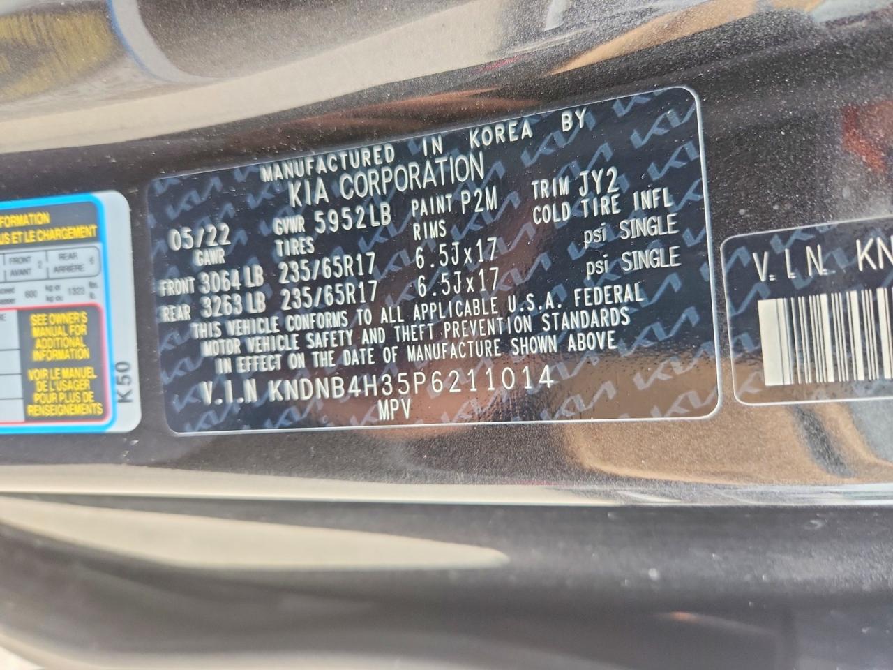 Kia Carnival Lx