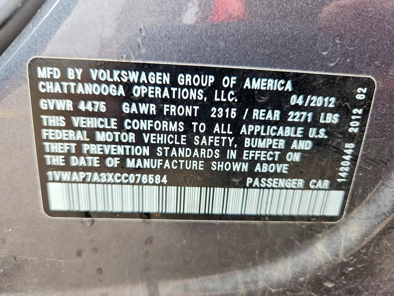 Volkswagen Passat S