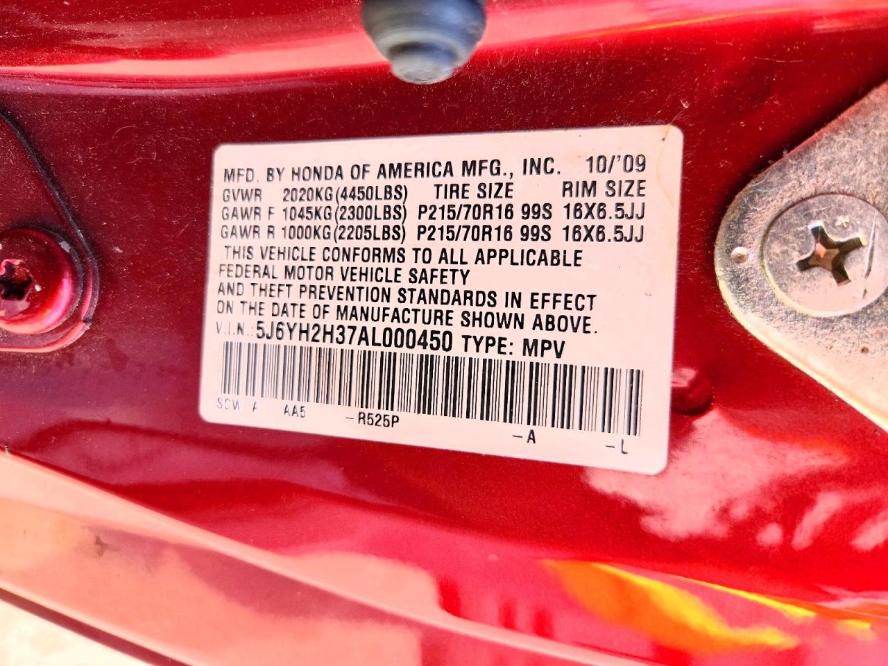 Honda Element Lx