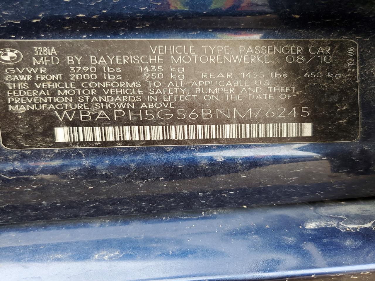 BMW 3 Series I Sulev
