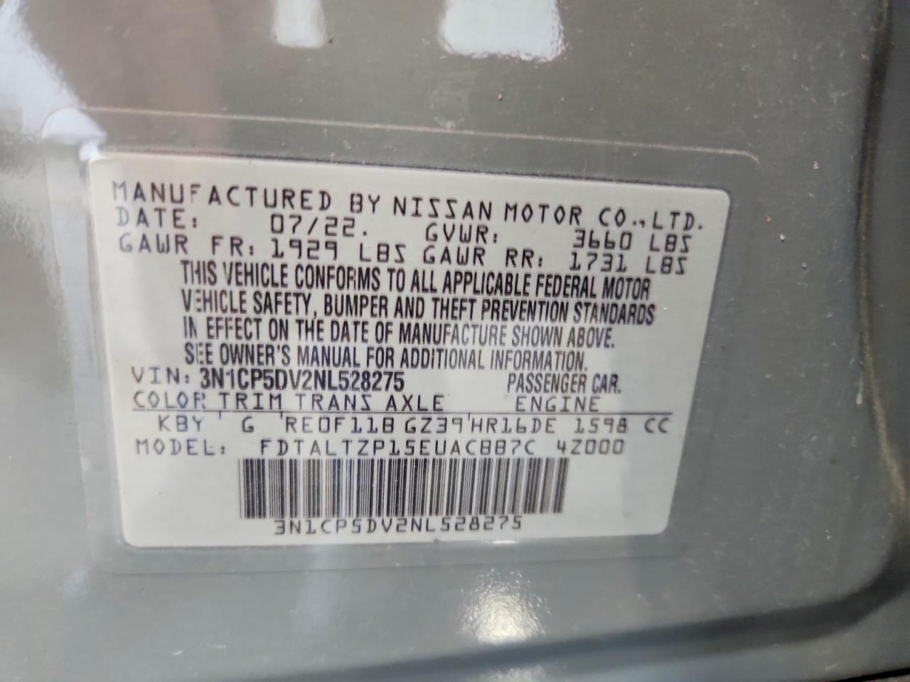 Nissan Kicks Sr