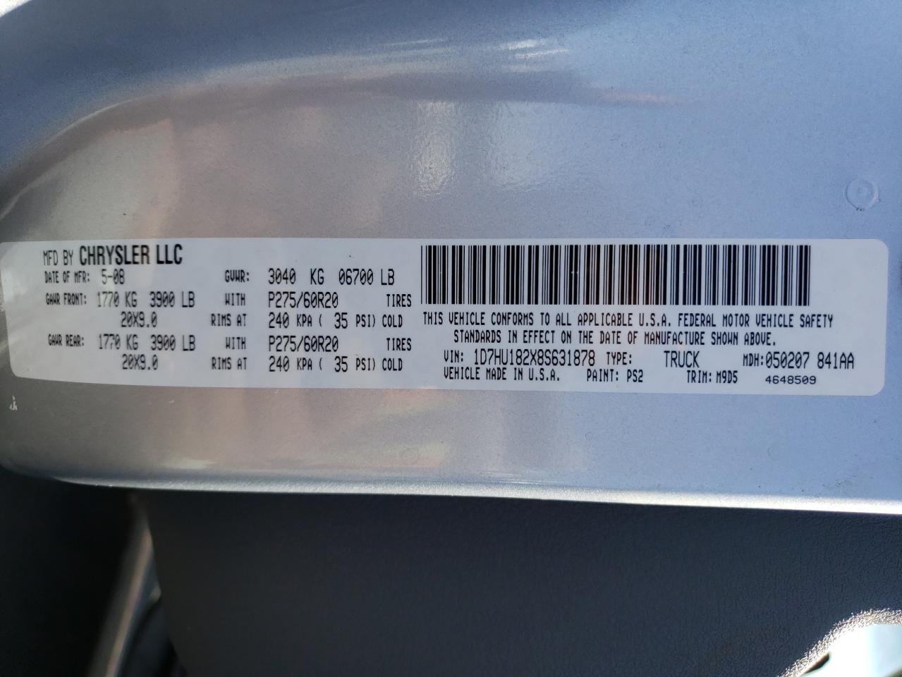 Dodge Ram 1500 St