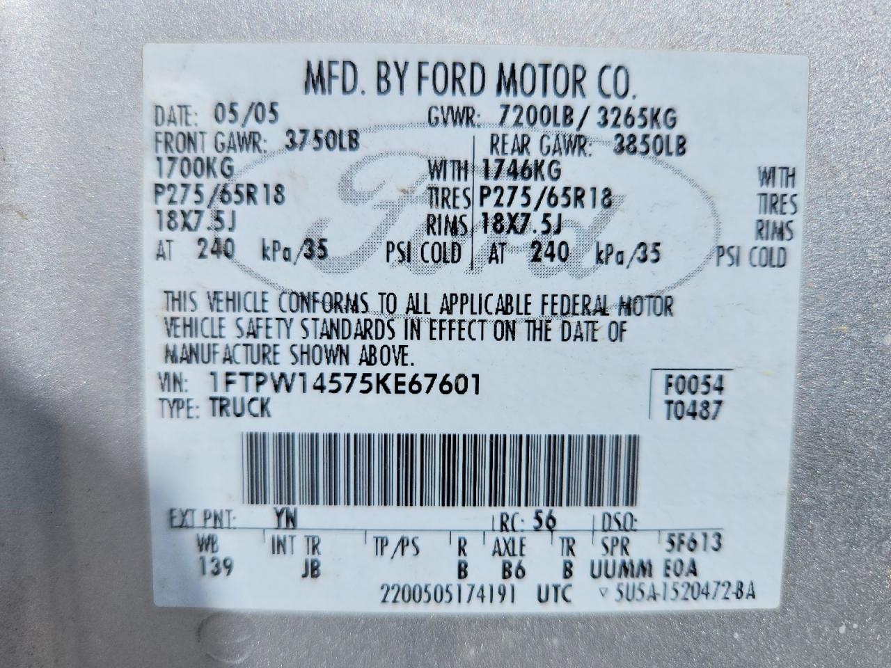 Ford F-150 Supercrew