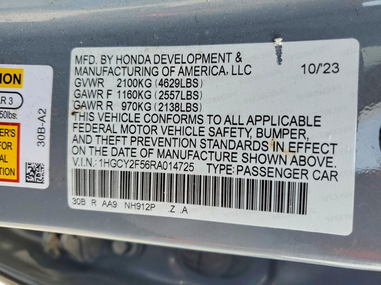 Honda Accord Hybrid Sport