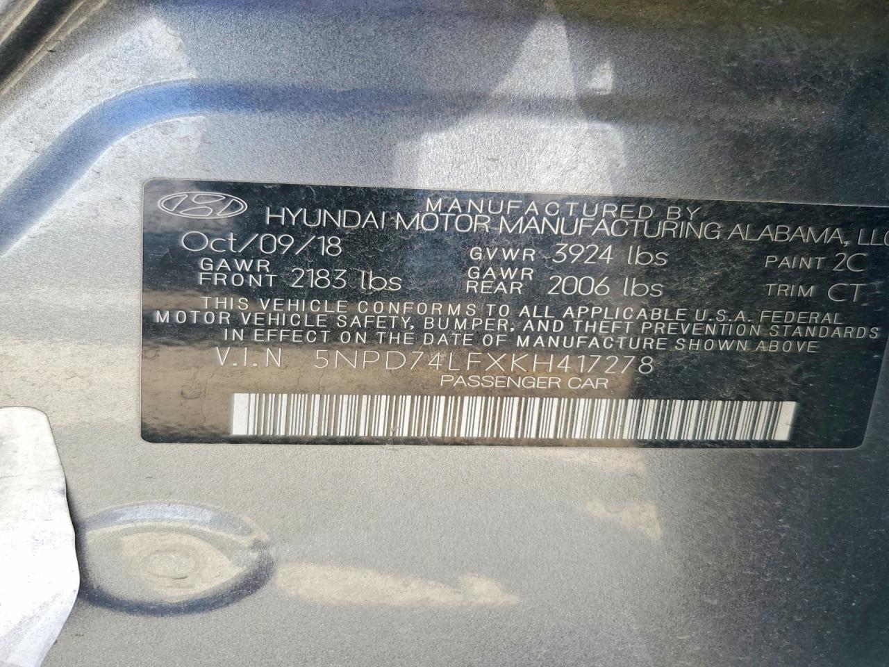 Hyundai ELANTRA Se