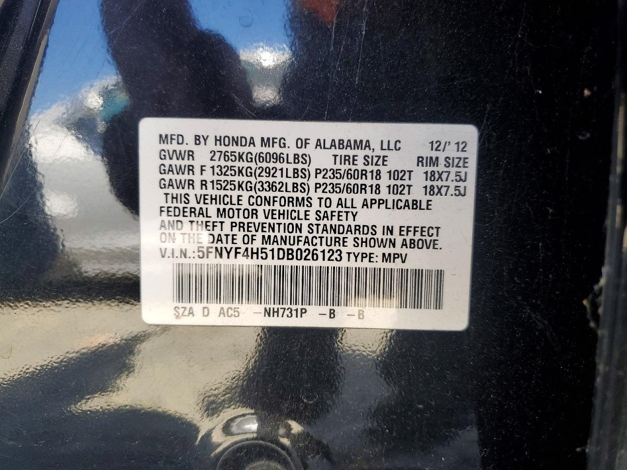 Honda Pilot Exl