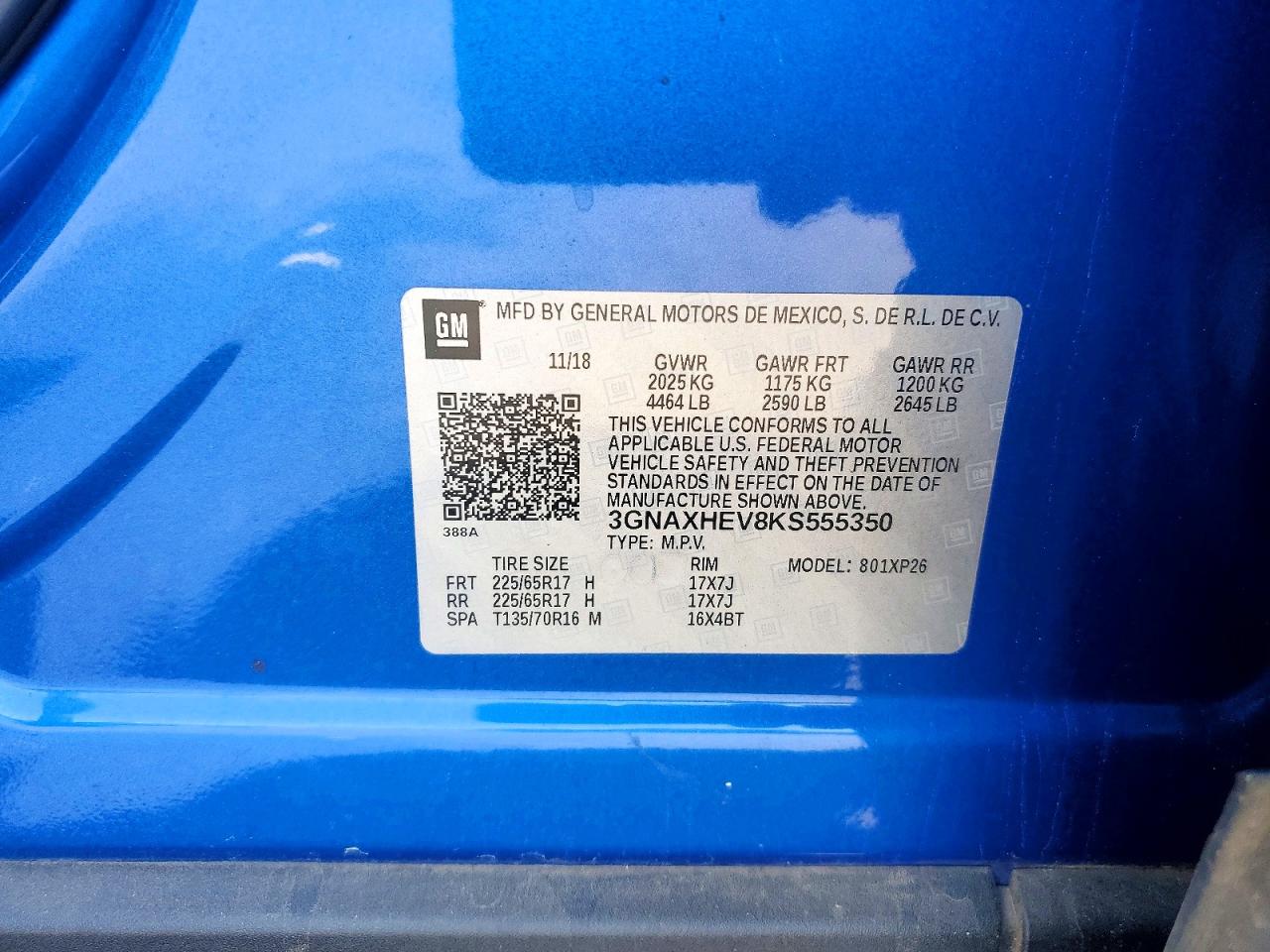 Chevrolet Equinox Ls