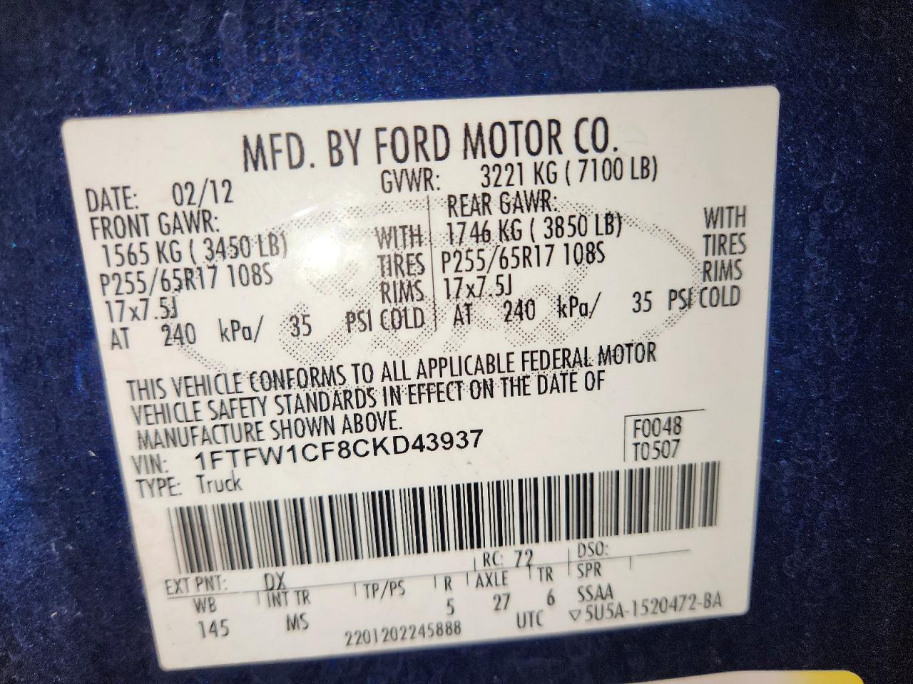 Ford F-150 Supercrew