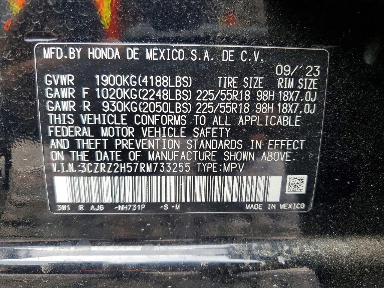 Honda HR-V Sport