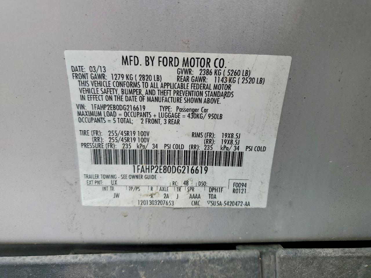 Ford Taurus Sel