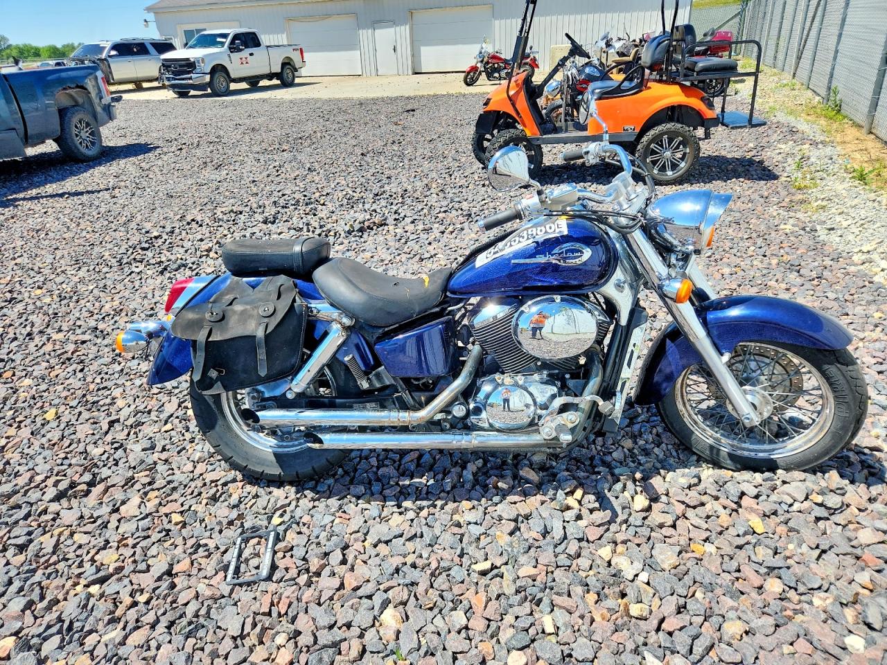 Salvage Honda Vt Cycle Image