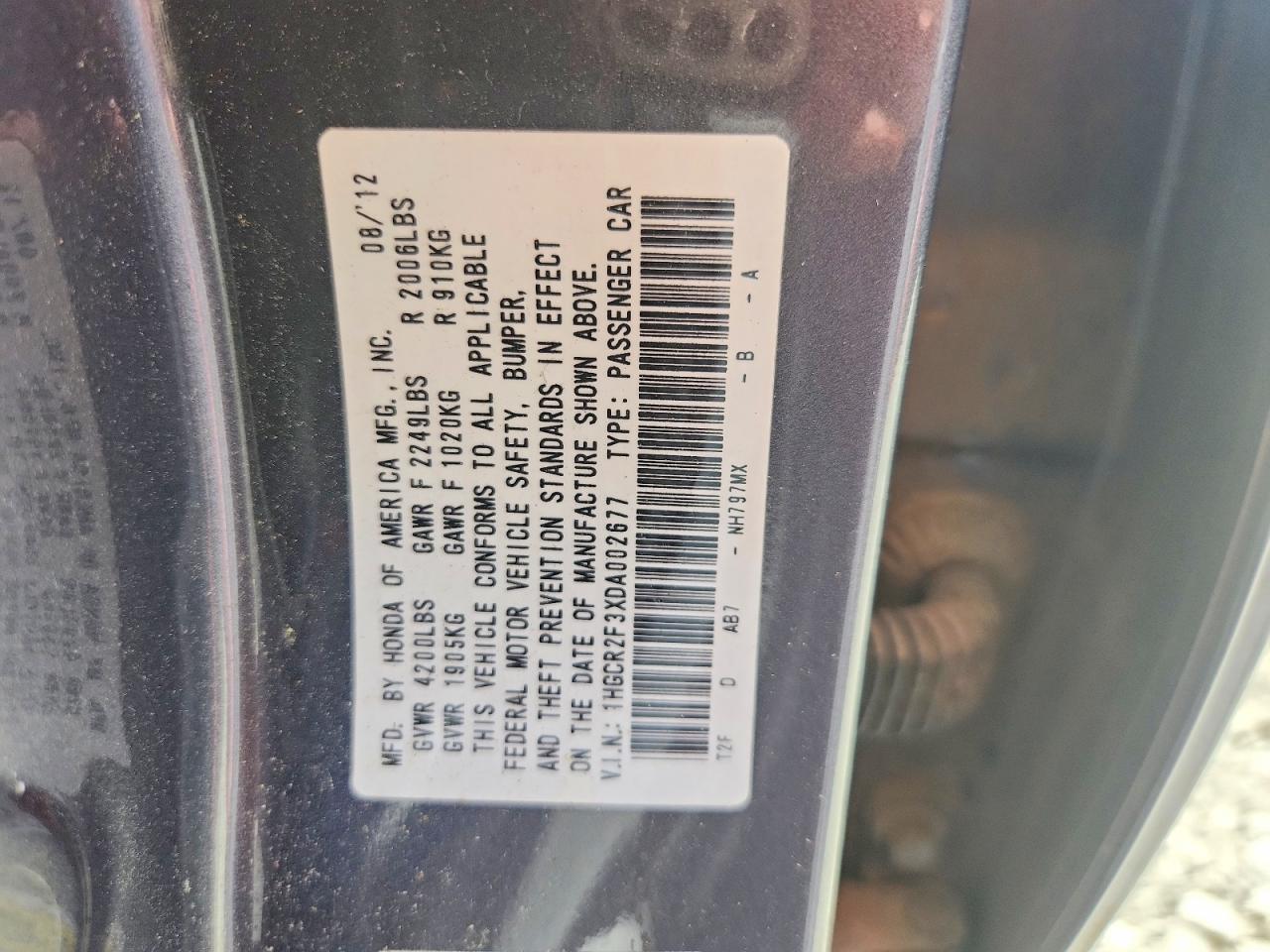 Honda Accord Lx