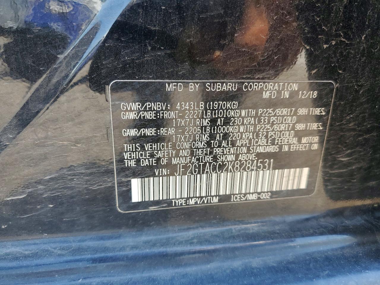 Subaru Crosstrek Premium