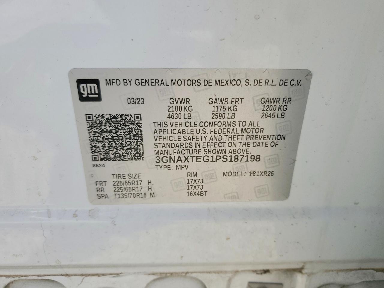 Chevrolet Equinox Lt