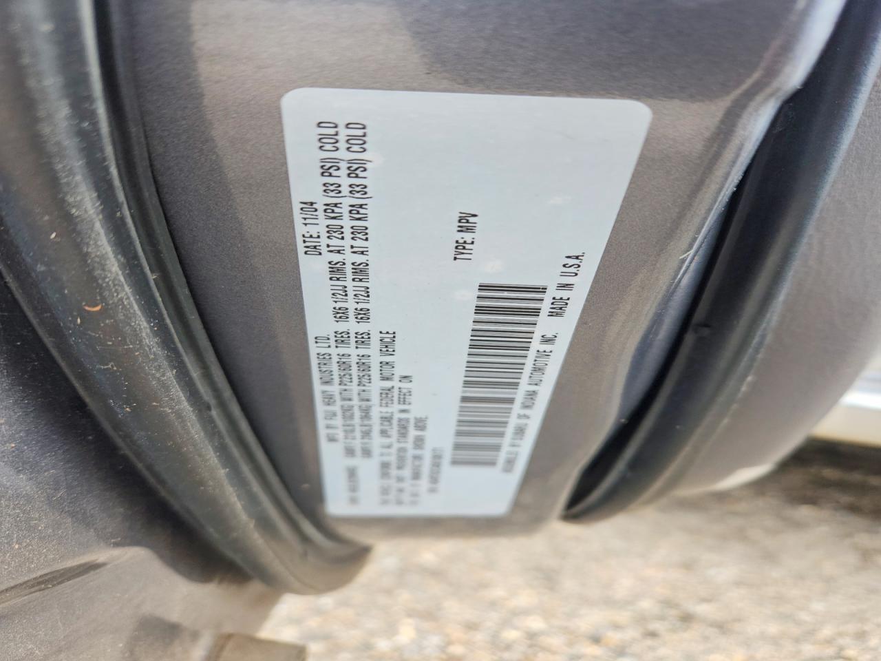 Subaru Baja Sport