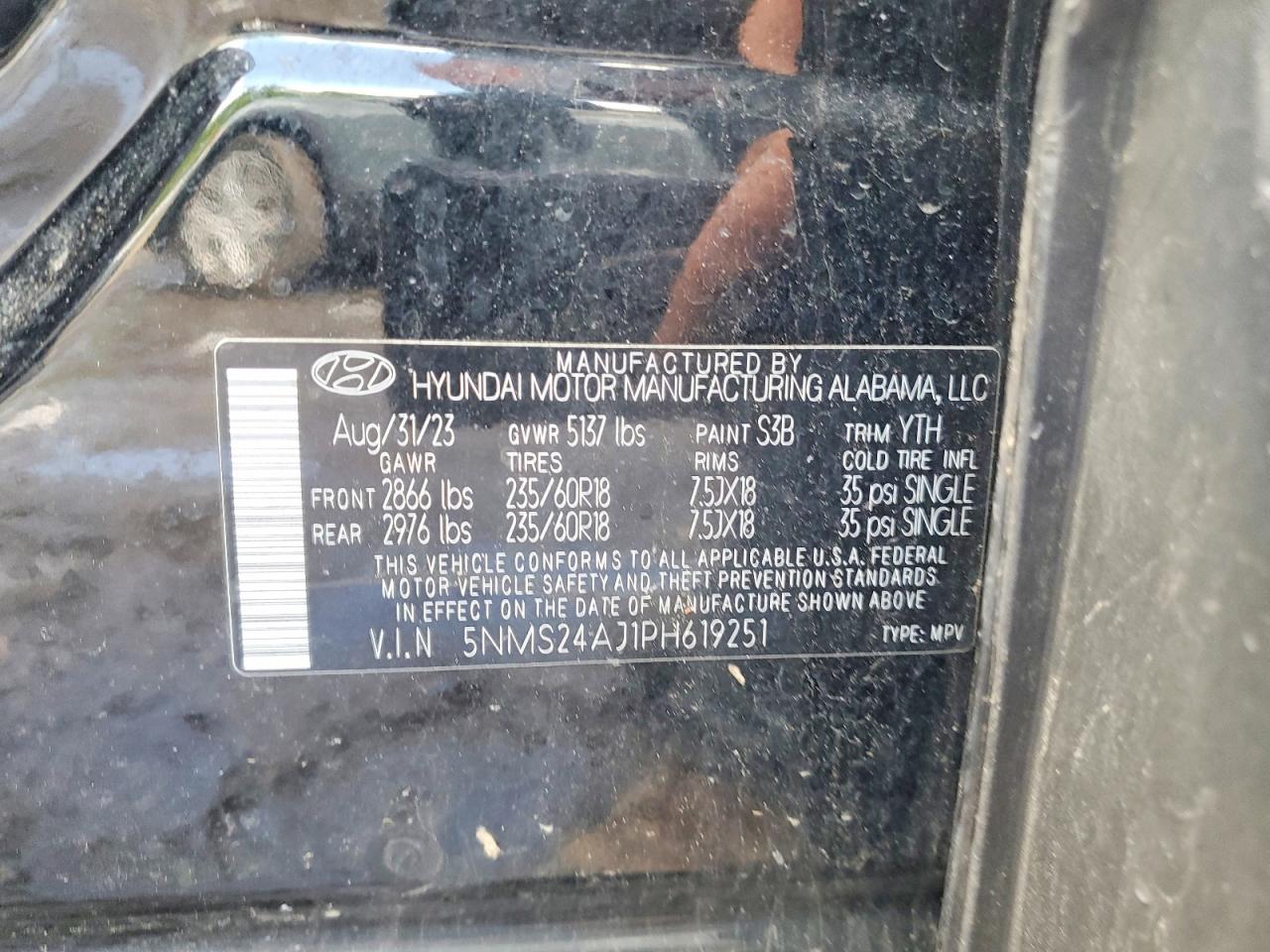 Hyundai SANTA FE Sel