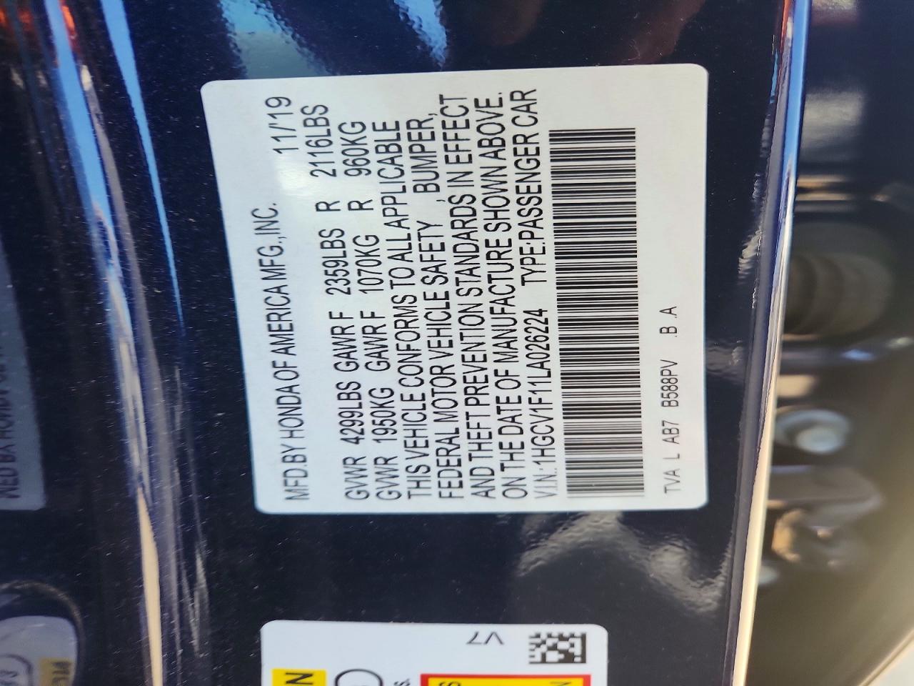 Honda Accord Lx