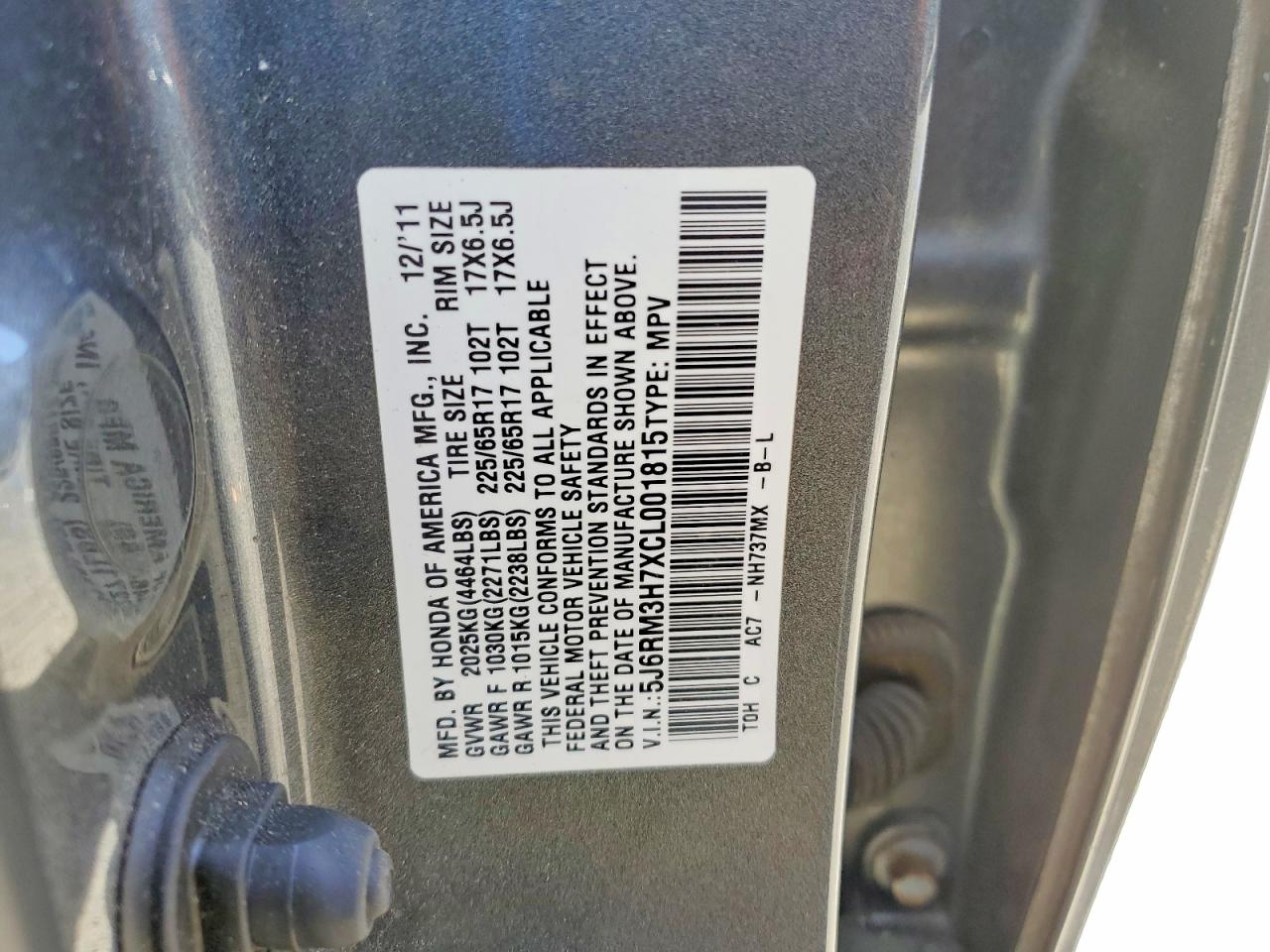 Honda Crv Exl
