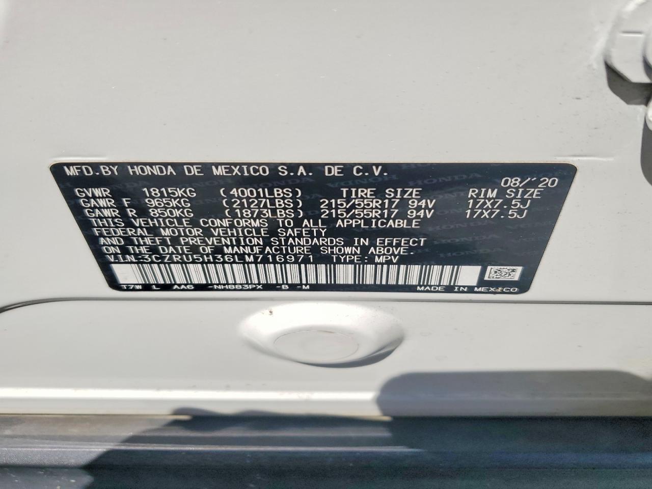 Honda HR-V Lx