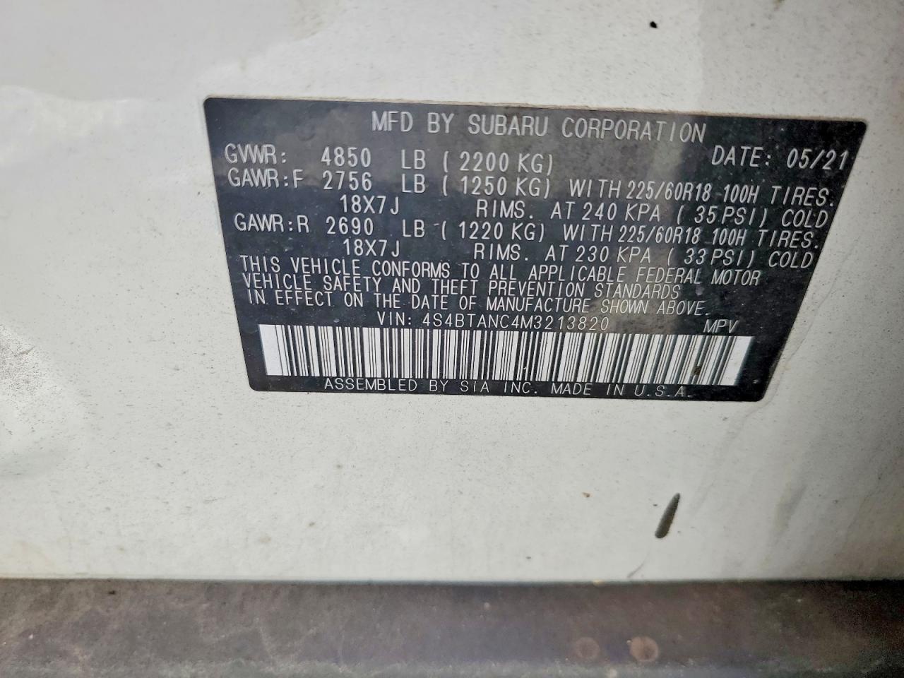 Subaru Outback Limited