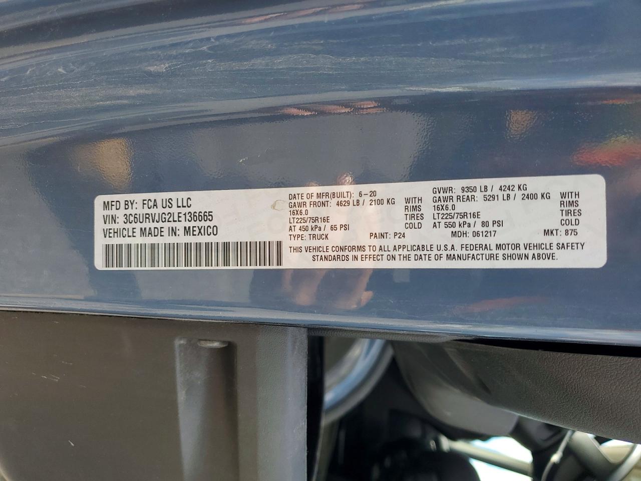 Ram Promaster 3500 High