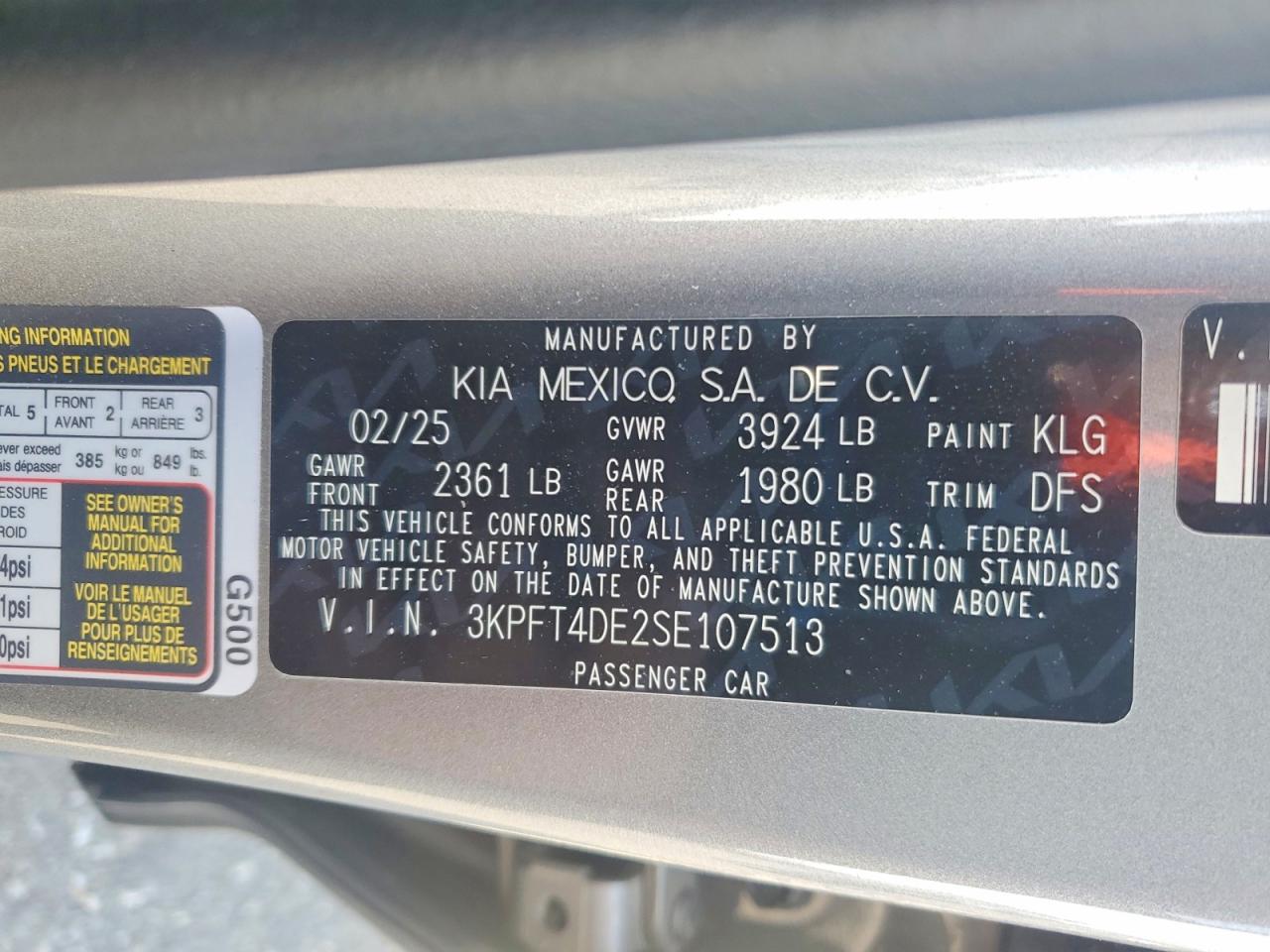 Kia K4 Lxs Lxs