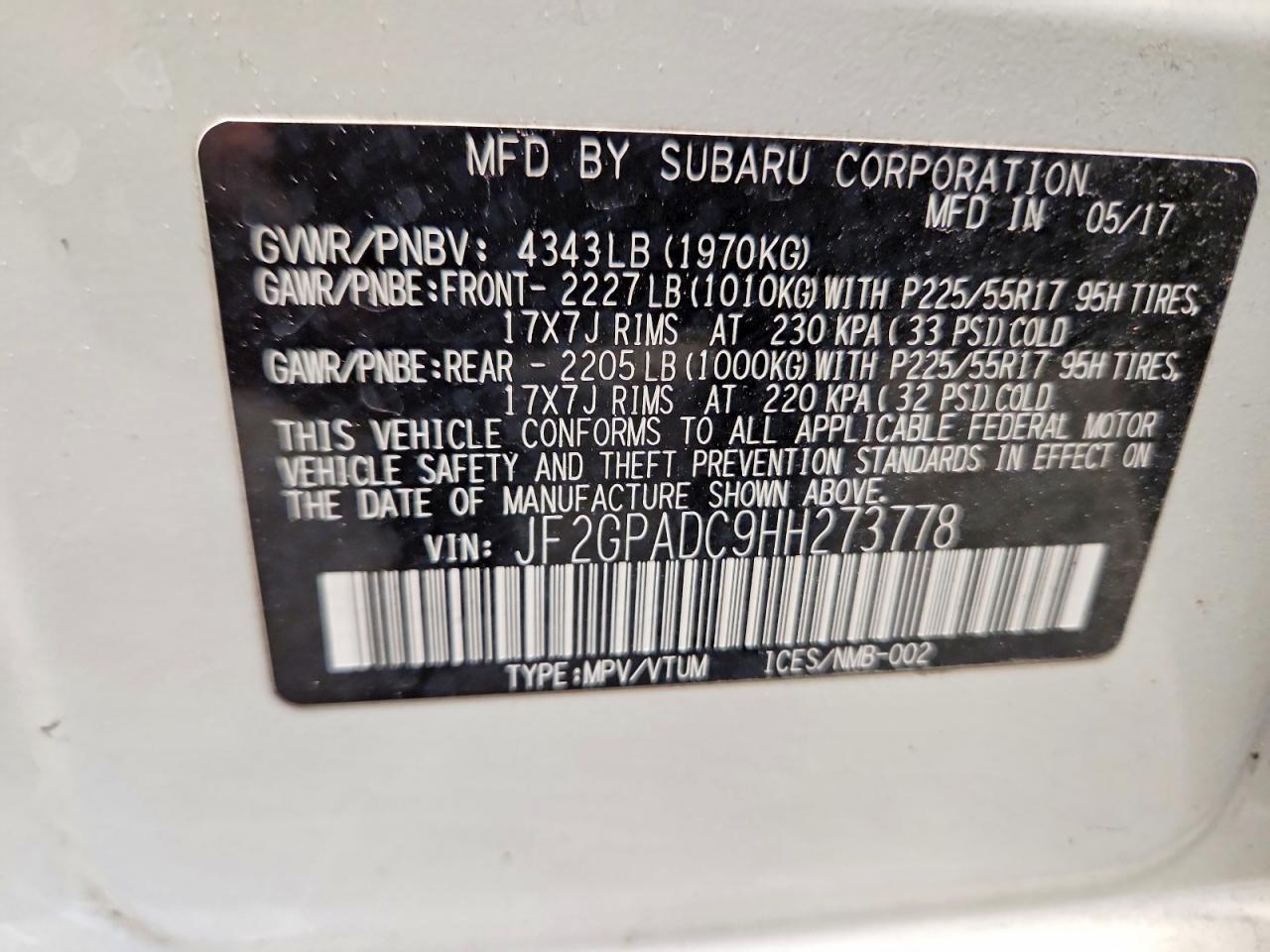 Subaru Crosstrek Premium