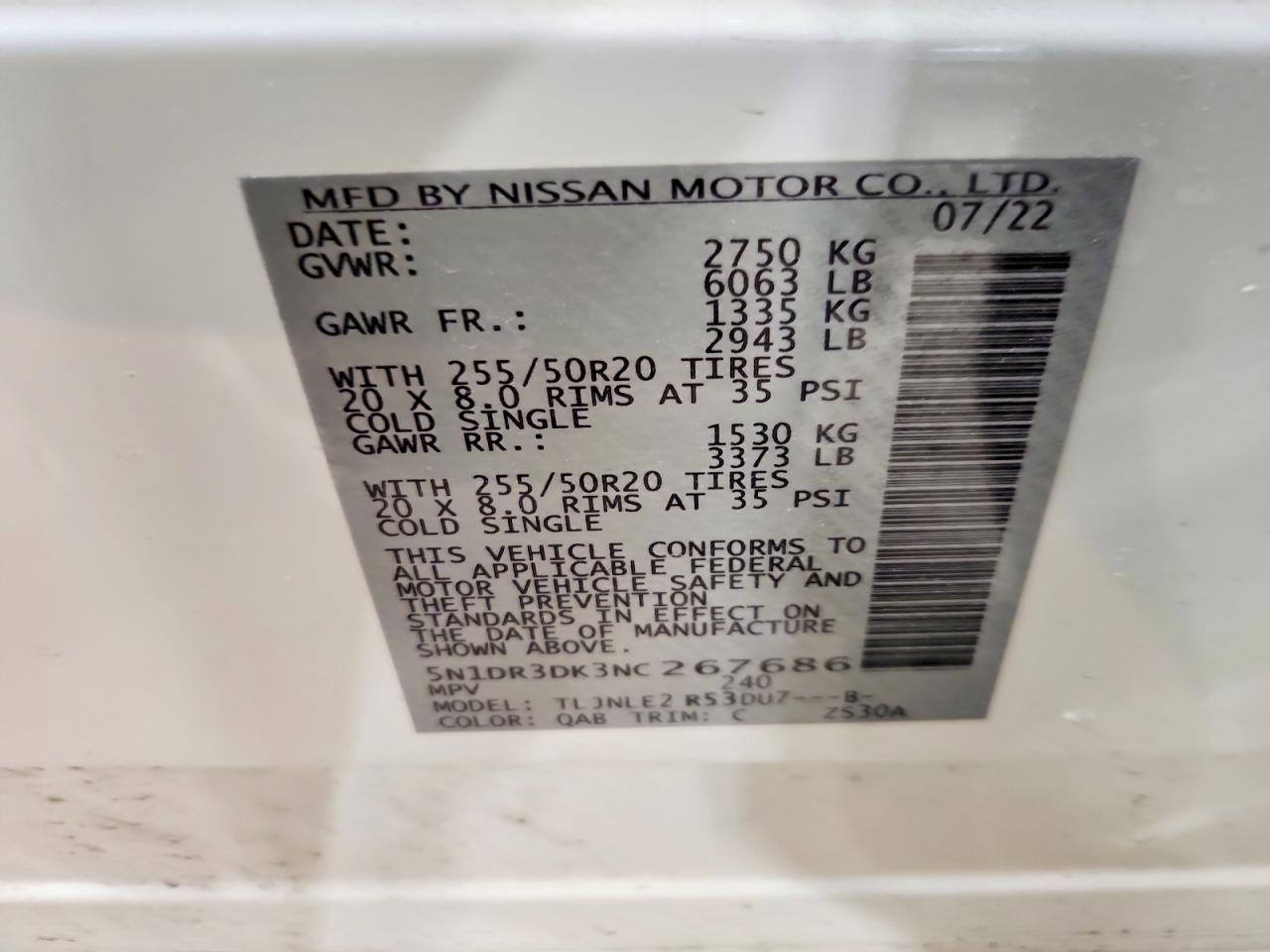 Nissan Pathfinder Platinum