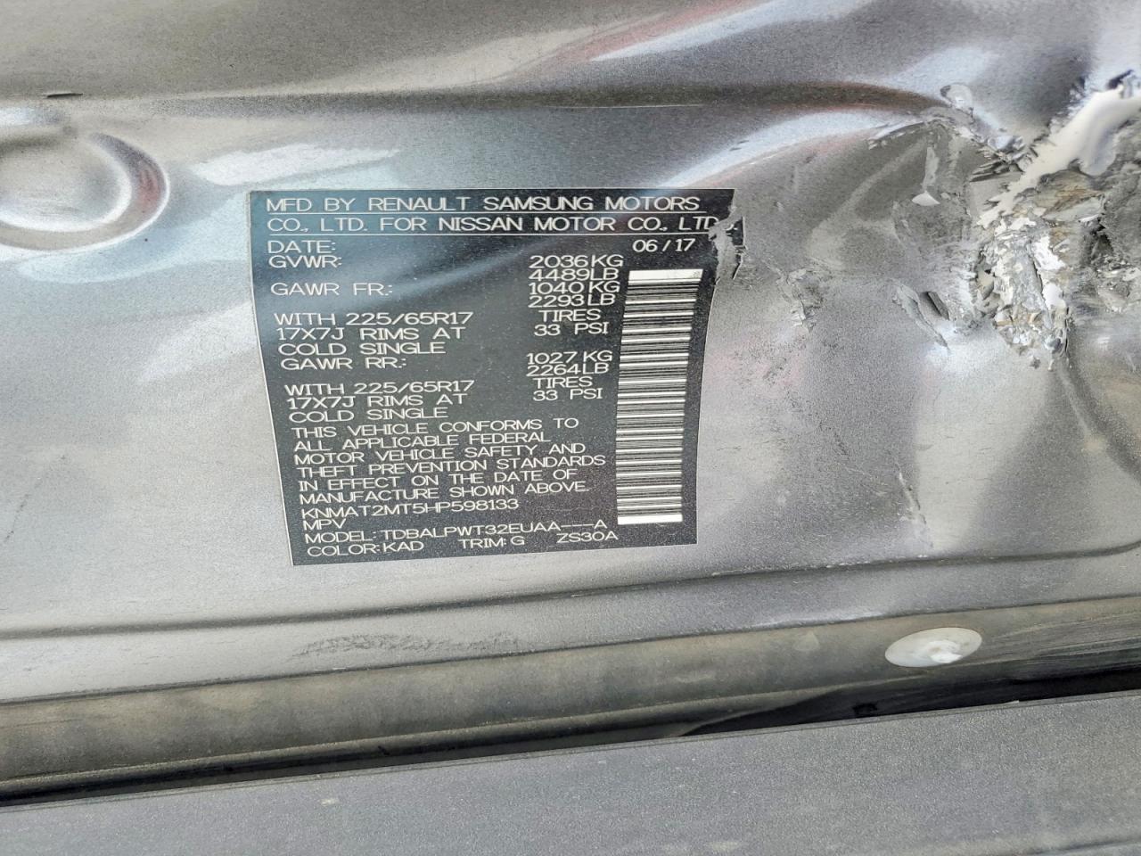 Nissan Rogue S