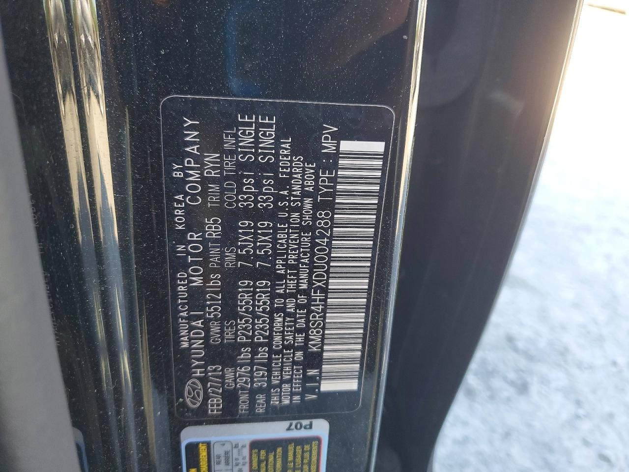Hyundai SANTA FE Limited