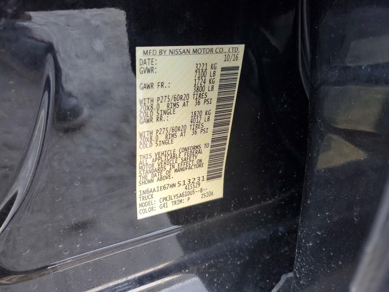 Nissan Titan Sv