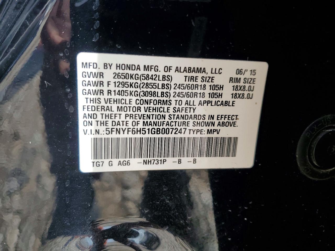 Honda Pilot Exl