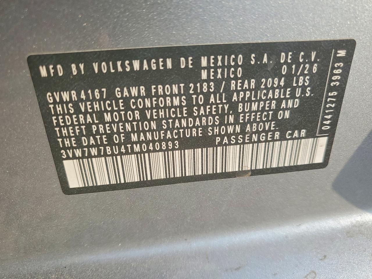 Volkswagen Jetta Se
