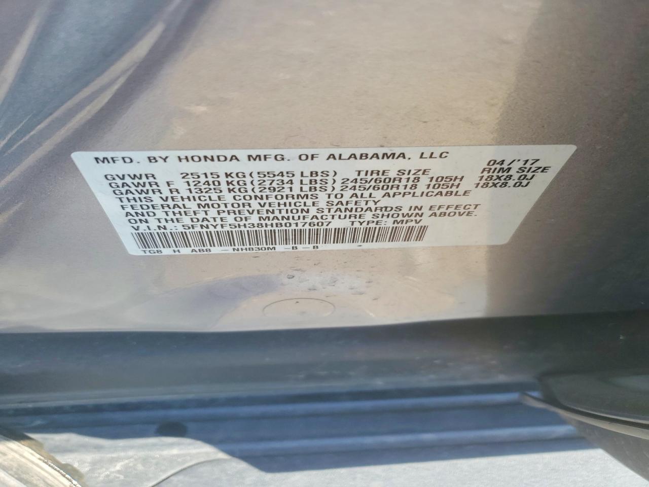 Honda Pilot Ex