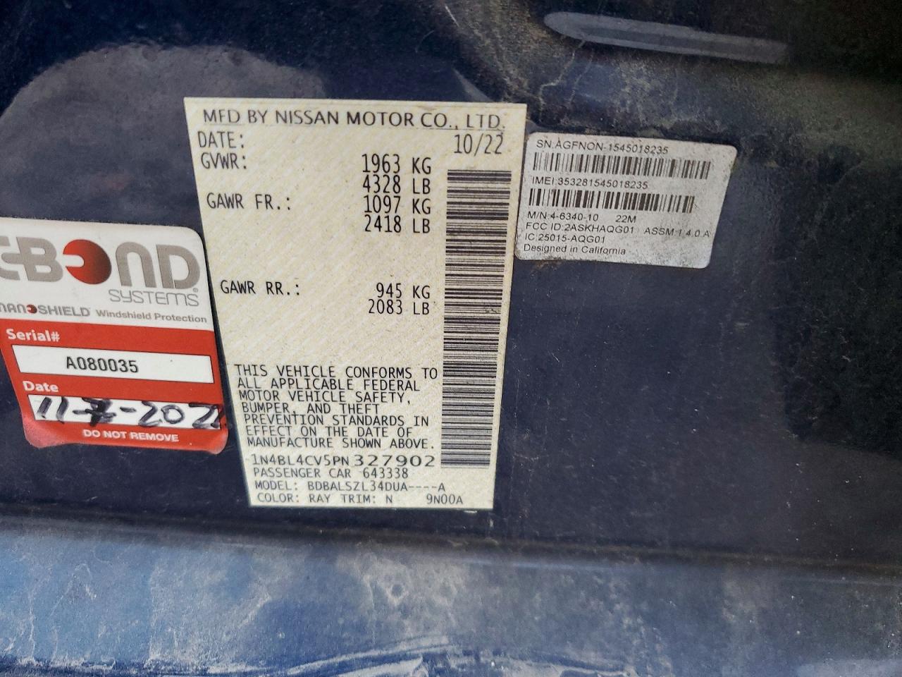 Nissan Altima 2.5 Sr