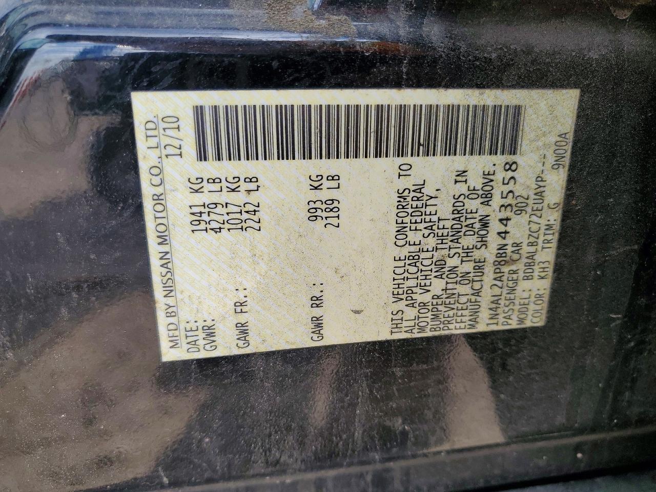 Nissan Altima 2.5