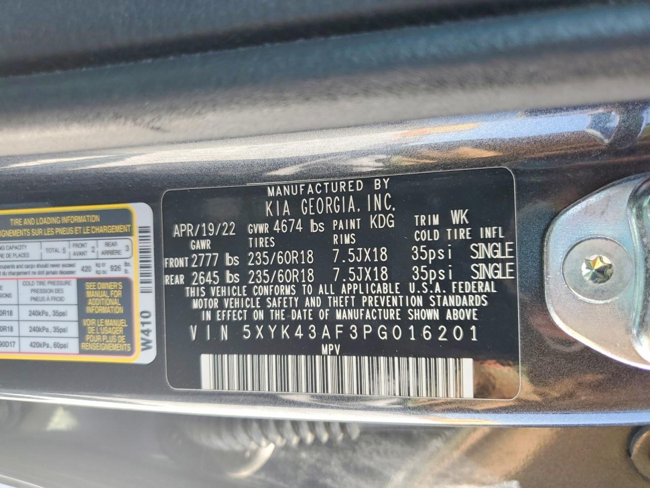 Kia Sportage Sx