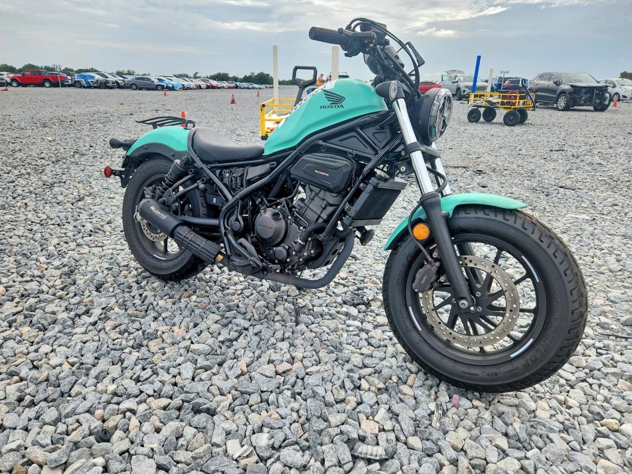 Salvage Honda Cm Cycle Image