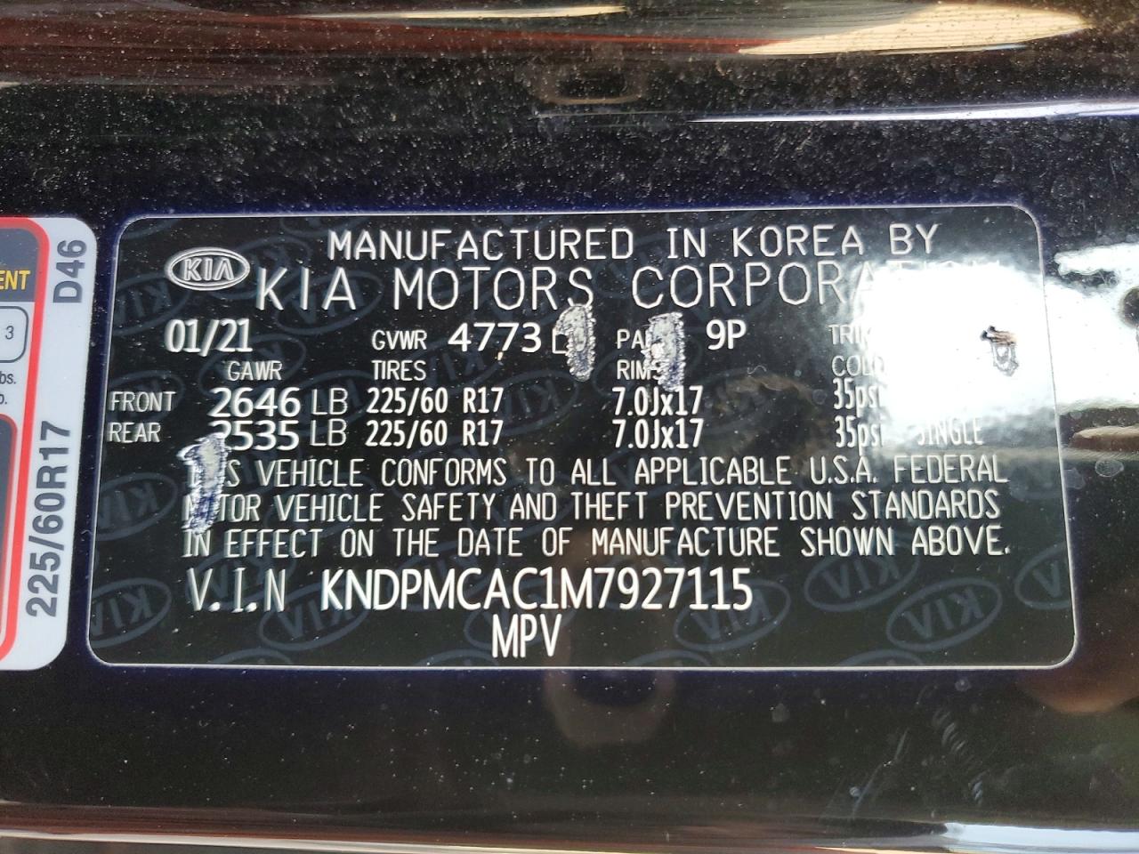 Kia Sportage Lx