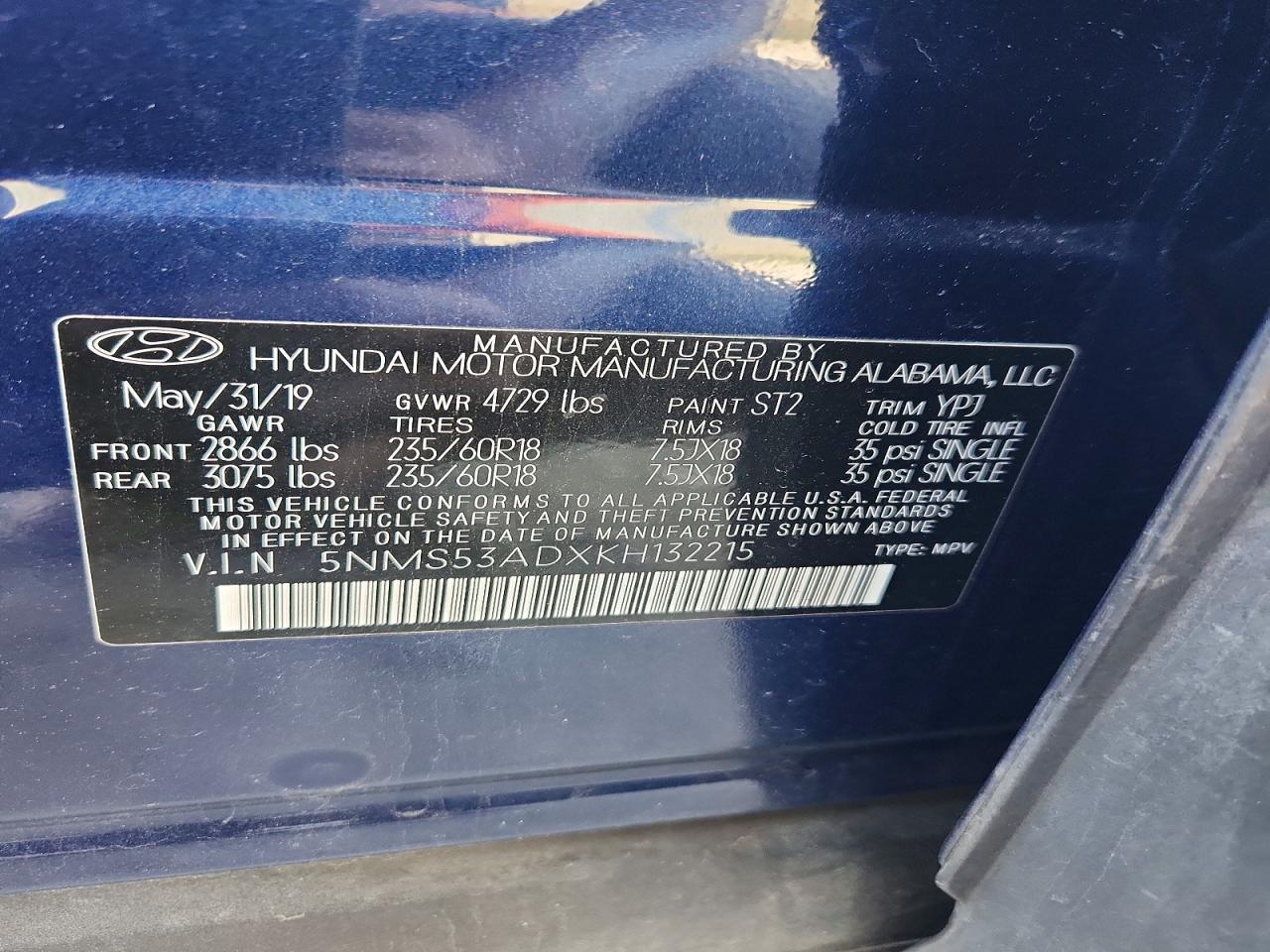 Hyundai SANTA FE Ultimate 2.4l