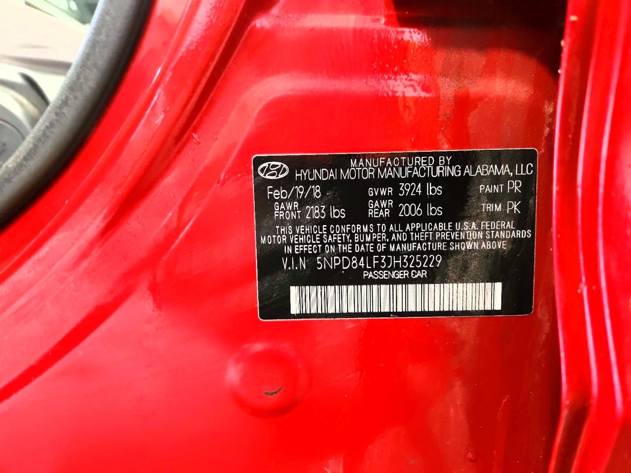 Hyundai ELANTRA Sel