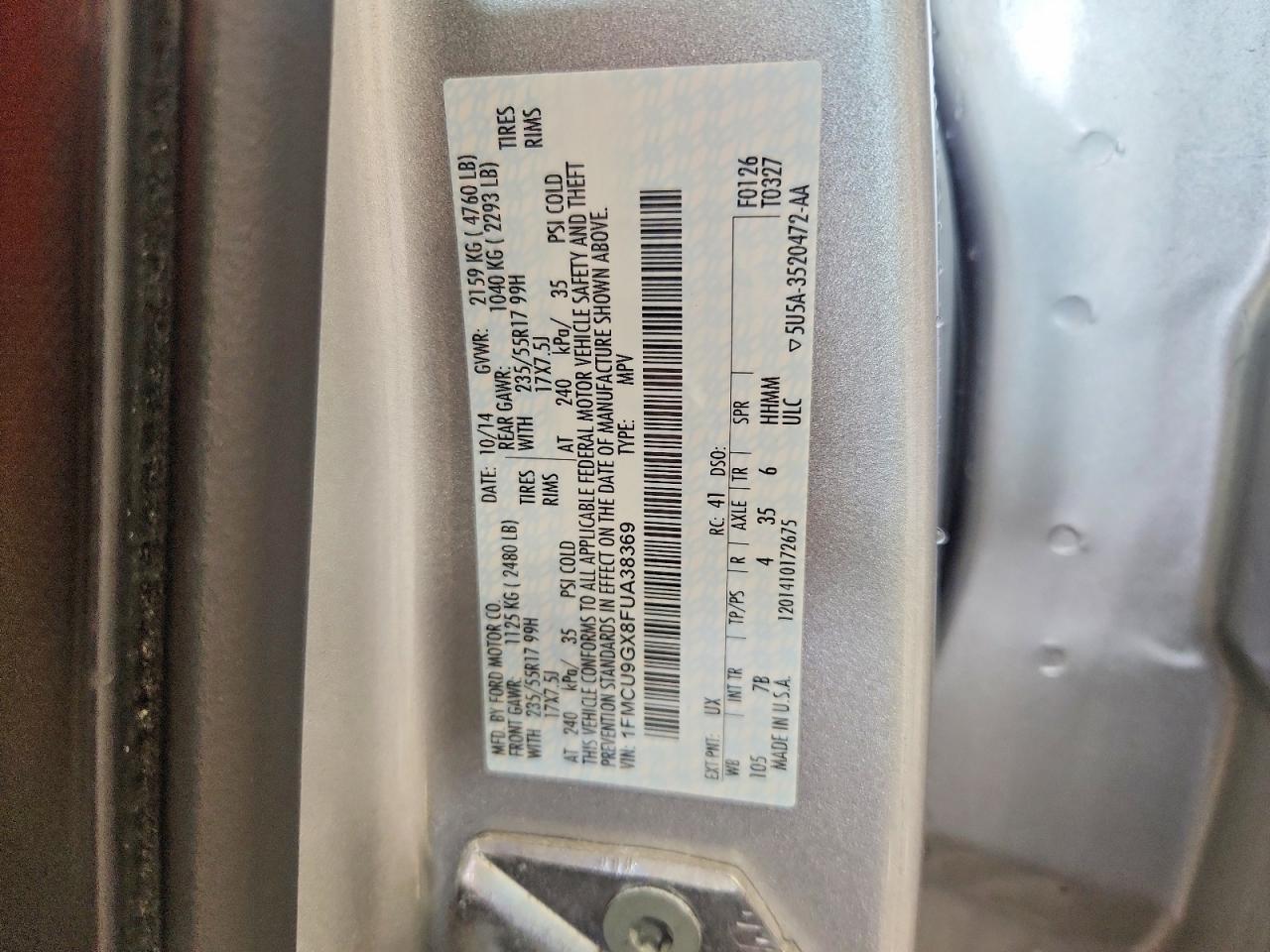 Ford Escape Se