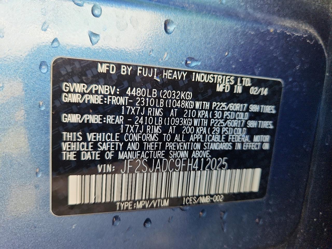 Subaru Forester 2.5i Premium