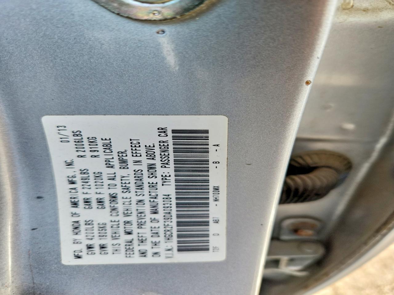 Honda Accord Lx