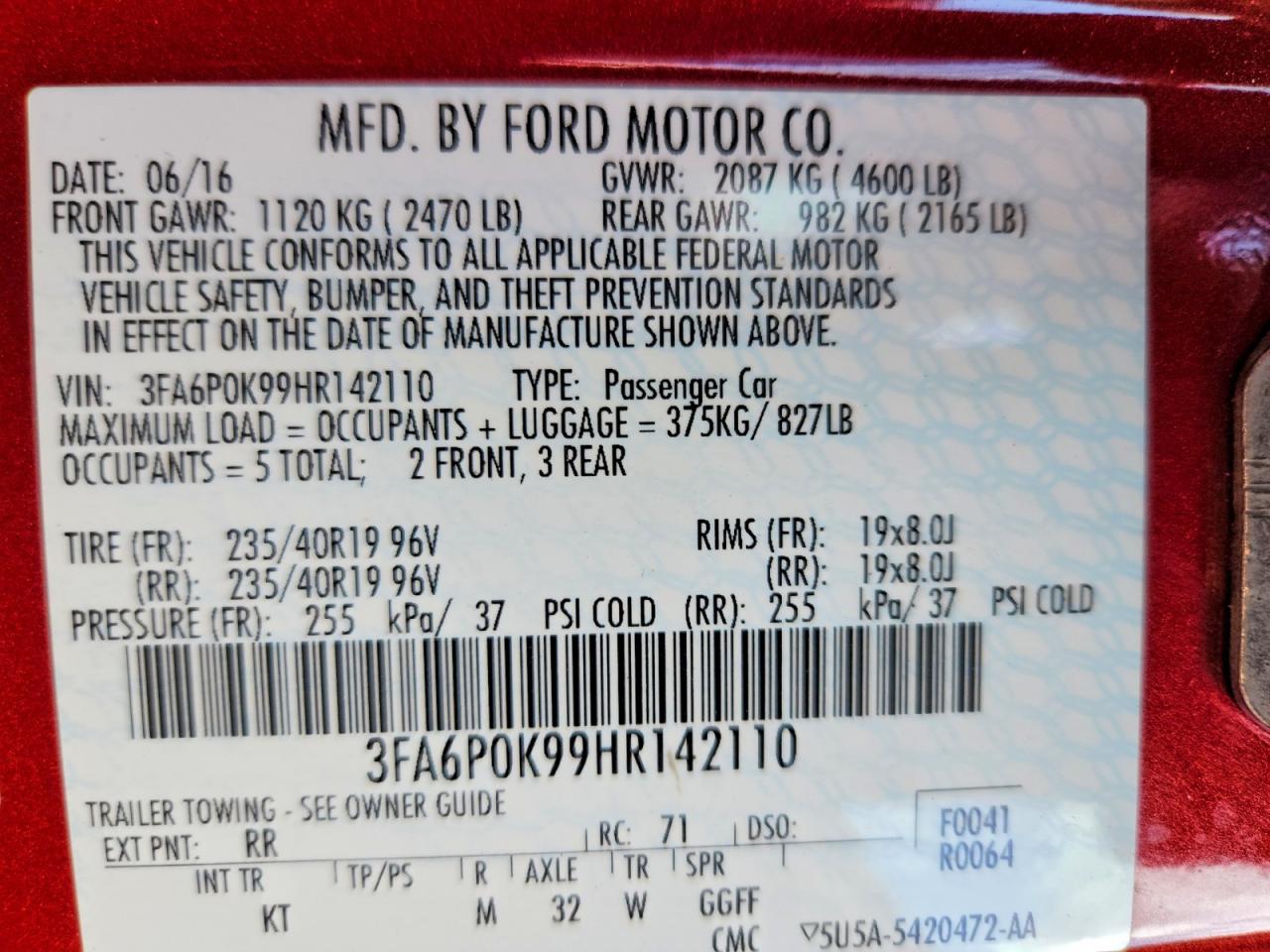 Ford Fusion Titanium